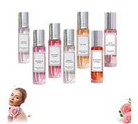 Collection de parfums aux phéromones pour femmes - Mini parfum roll-on, parfums floraux romantiques, parfum longue durée Confiance et charme pour les rendez-vous ou l'utilisation quotidienne,7pcs