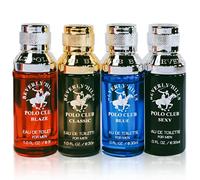 Collection de parfums exclusive Beverly Hills Polo Club pour hommes avec 4 parfums diff rents Blaze Blue Classic et Sexy 1 fl oz chacun (l'emball