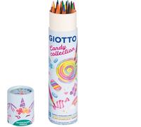 Collection De Pastels Aquarellables Fila Giotto Boîte 18 Pcs