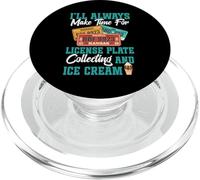 Collection de plaques d'immatriculation Ice Cream Collector PopSockets PopGrip pour MagSafe