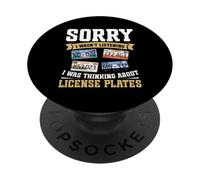 Collection de plaques d'immatriculation PopSockets PopGrip Adhésif
