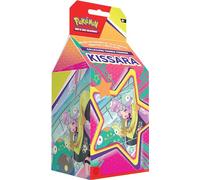 Collection de Tournoi Premium Kissara du GCC Pokémon (Une Carte holographique complète, Trois Cartes holographiques et Six enveloppes d'extension), édition en Italien