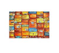 Collection de valises de voyage1000 pièces, Pièces Parfaitement Assorties, pour Adultes et Enfants à partir de 12 Ans 26x38cm
