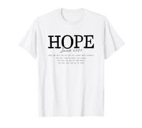 Collection de versets de la Bible chrétienne, Hope Isaiah T-Shirt