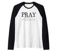 Collection de versets de la Bible chrétienne, Prier Manche Raglan