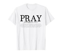 Collection de versets de la Bible chrétienne, Prier T-Shirt