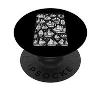Collection de voiliers Pirate et Amateur de Bateaux PopSockets PopGrip Adhésif