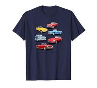 Collection de voitures de sport classiques britanniques T-Shirt
