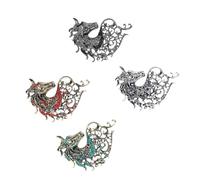 Collection D'épingles À Cheval À La Mode Accessoires En Alliage Léger Épingle De Poitrine Polyvalente Pour Un Usage Quotidien Ou Des Occasions Spéciales Broches De Cheval Bleues Et Colorées