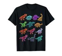 Collection d'espèces préhistoriques de paléontologie des Dinosaures T-Shirt