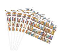 Collection d'étagères amusantes et échelle Drapeau portable pour célébration fêtes vacances décoration rassemblements événements