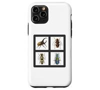 Collection d'illustrations de coléoptères Beaux coléoptères Coque pour iPhone 11 Pro