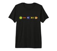 Collection d'insectes araignée Abeille Fourmi Animaux de Jardin T-Shirt Haut de Gamme
