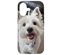 Collection d'œuvres d'art et d'accessoires Westie Dog Pattern Coque pour iPhone 17