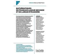 Collection F - Mathématiques en français langue seconde ou en langue étrangère