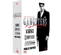 Collection Gangsters - Coffret - American Gangster + Scarface + L'impasse + Public Enemies - Pack