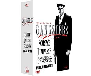 Collection Gangsters - Coffret - American Gangster + Scarface + L'impasse + Public Enemies [Pack]