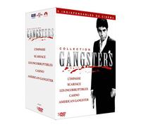 Collection Gangsters : Les Incorruptibles + Scarface + American Gangsters + L'impasse + Casino - Pack