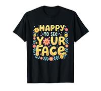 Collection Happy to See Your Face Teacher T-Shirt