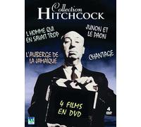 Collection Hitchcock : l'homme Qui en savait trop + Junon et Le Paon + Chantage + L'auberge de la Jamaique