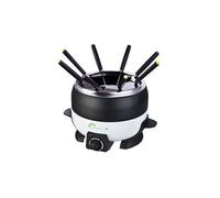 Collection Hiver Happy Fondue 8 - Fondue - 2 litres - 800 Watt - blanc et noir