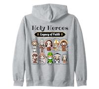 Collection Holy Heroes Legacy of Faith Catholic Saints pour enfants Sweat à Capuche