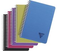 Collection Linicolor Intensive Un Carnet À Spirale - A5 14,8x21 Cm - 180 Pages Lignées - Papier Blanc 90 G - Couverture Polypro Transparent - Couleur Aléatoire