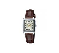 Montre pour femme style vintage CASIO Collection LTP-V007L-9B bracelet en cuir