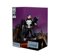 McFarlane Toys – Figurine 1/6 The Punisher – Scène et bande dessinée (The Punisher War Journal #8)