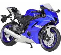 Collection ModèLes RéDuits Motos pour Yamaha Yzfr6 2020 L'éPour Chelle 1:18 MéTal Moulé sous Pression Cadeau pour Enfants