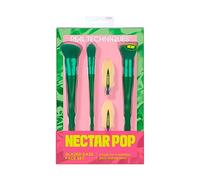 COLLECTION NECTAR POP Glazed Daze Face Makeup Brush Kit - Set de 4 pinceaux Visage REAL TECHNIQUES