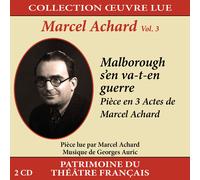 Collection Oeuvre LUE-Marcel Achard-Vol. 3 : Malborough S'en Va-T-en Guerre