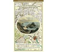 Collection Of Four Historic Maps Of Cornwall From 1610-1836