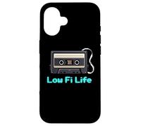 Collection pour Amateurs de Musique Low FI Life Coque pour iPhone 16