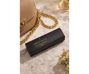 COLLECTION PRESTIGE PARIS Cristal Rouge N°3 Format Nomade, Parfum Unisexe Orientale Florale, Notes d'Orange Sanguine, Lavande, Safran, Ambre Gris
