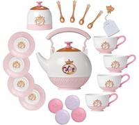 Collection Princesses Disney - Service à thé et Accessoires de Jeu, sous Licence Officielle, inspiré des Princesses Disney