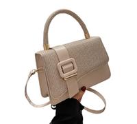 Collection printemps 2023 Sac fourre-tout en cuir PU compact et fonctionnel, Kaki Kh, Medium