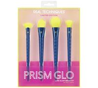 Collection PRISM GLO: Luxe Glow Brush Kit Ensemble de pinceaux pour visage avec serviette royale technique