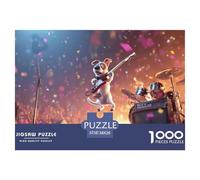 Collection Puzzle 1000 Pieces Animaux - Ce Puzzle Chien 1000 Pièces S'Inspire De l'art du Puzzle Stitch 1000 Pieces pour Adultes 38x26cm/1000pcs