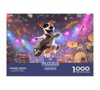 Collection Puzzle 1000 Pieces Animaux - Ce Puzzle Chien 1000 Pièces S'Inspire De l'art du Puzzle Stitch 1000 Pieces pour Adultes 70x50cm/1000pcs