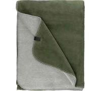 Collection SCHÖNER WOHNEN Couverture d'intérieur FAVORIT Olive 150 x 200 cm