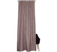 Collection SCHÖNER WOHNEN Echarpe à passants opaque CLAIRE Mauve 130 x 250 cm