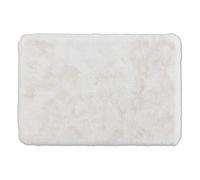 Collection Schöner Wohnen Tapis de Salle de Bain 40 x 60 cm - Tapis de Bain très Moelleux Blanc - Lavable et antidérapant