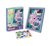 Lansay – Kit créatif Collection Sequins Stitch & Angel – Cadre à sequins dès 7 ans