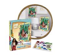 Lansay - Kit créatif Collection Sequins Disney Vaiana & Simea - Cadre, sequins, épingles, dès 7 ans