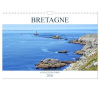 Collection Terre BRETAGNE (Calendrier mural 2026 DIN A4 vertical), CALVENDO calendrier mensuel: Paysages sur les côtes bretonnes