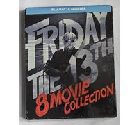 Collection Ultime Vendredi 13 8 Films Blu-ray Steelbook Région Libre NEUF