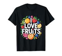 Collection vibrante I Love Fruits T-Shirt
