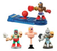 Akedo : Les Meilleurs Guerriers des Jeux d’Arcade Coffret de démarrage Figurines Miniatures de Combattants À Vos Marques, prêts, combattez Power Punch