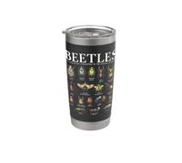 Collectionneur de coléoptères, amateur d'insectes, chasseur d'insectes, entomologiste Gobelet isotherme en acier inoxydable double paroi